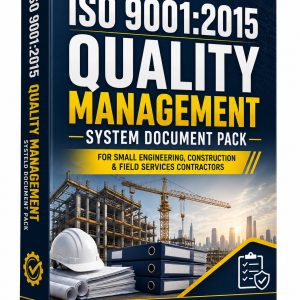 ISO 9001:2015 Quality Management System Document Pack