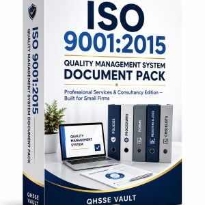ISO 9001:2015 Quality Management System Document Pack